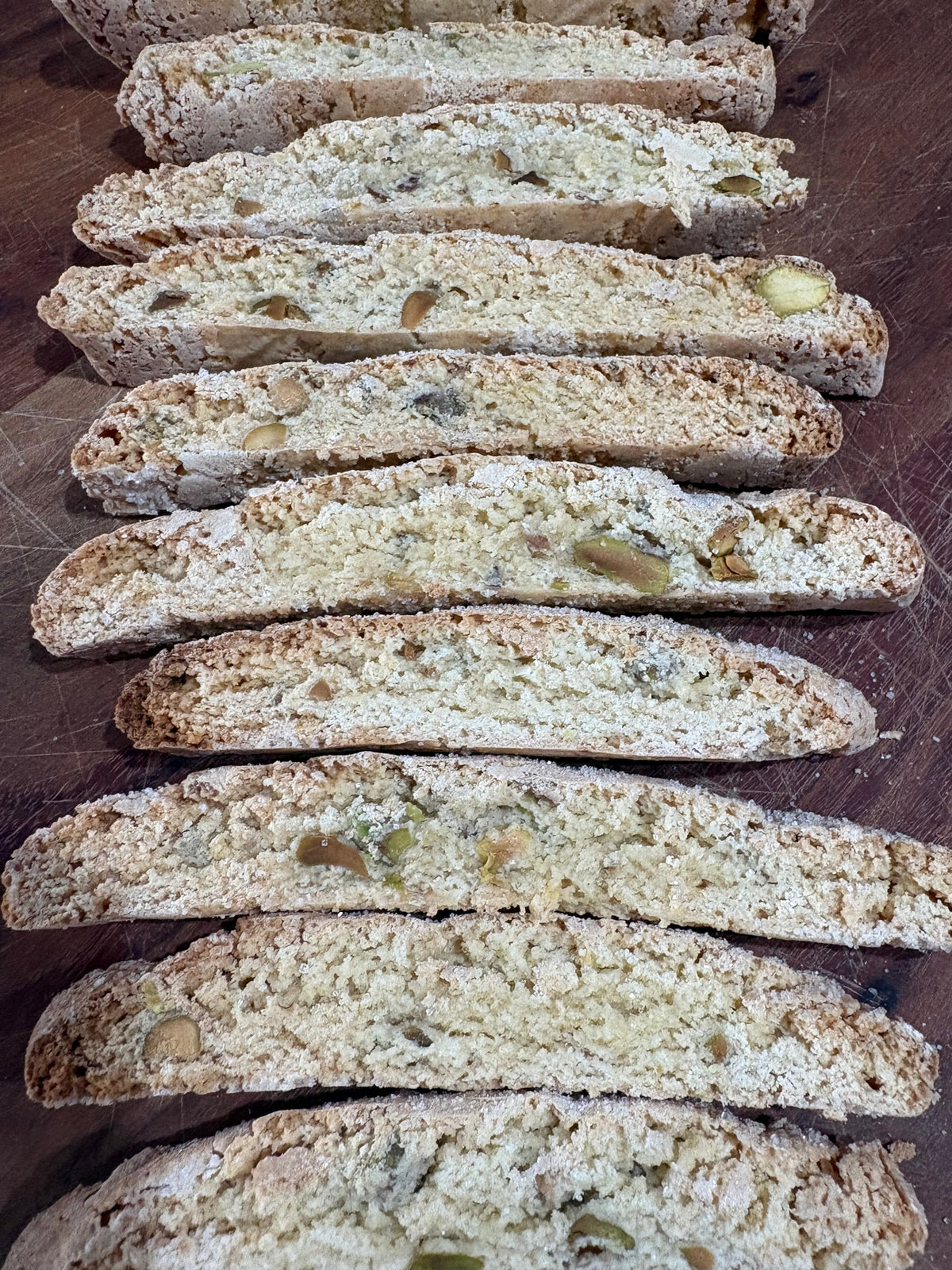 Almond, Cashew and Pistachio Biscotti
