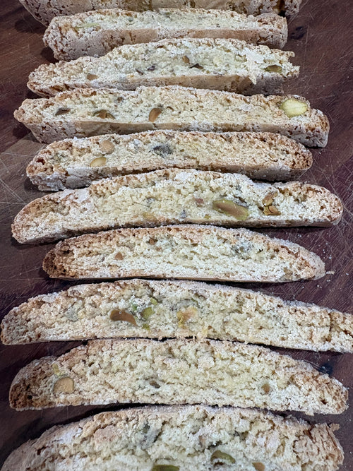 Almond, Cashew and Pistachio Biscotti