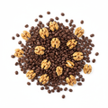 Coffee and walnut ingredients