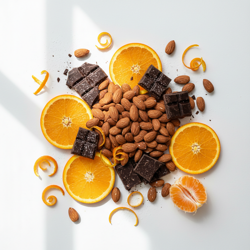 Almond, Chocolate Orange Biscotti ingredients