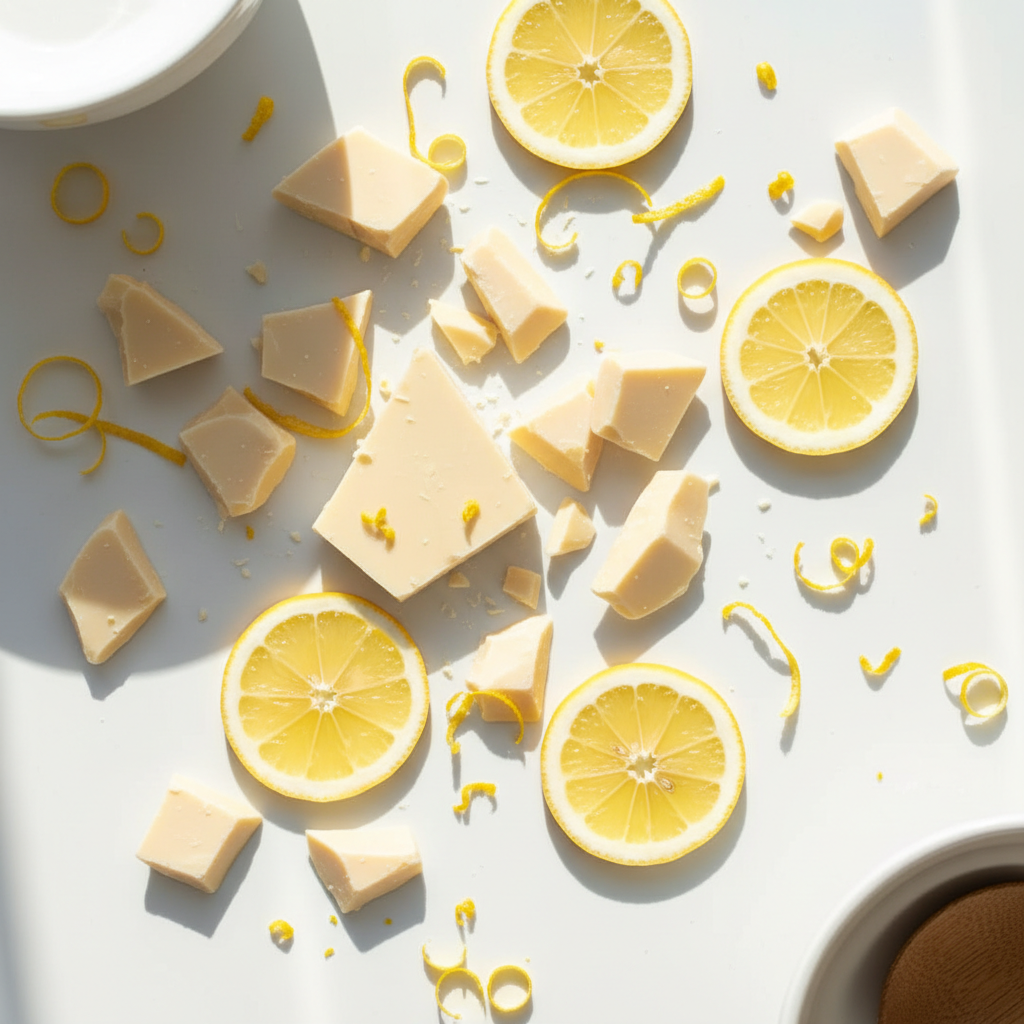 White Chocolate and Lemon Biscotti ingredients