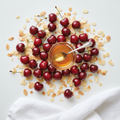 Cherry and almond ingredients